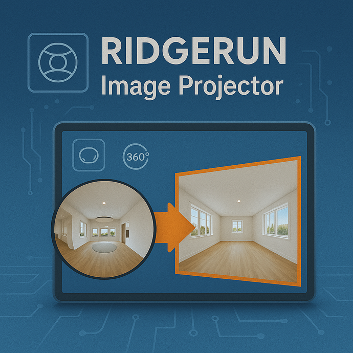 Image Projector for 360 Vision